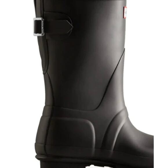 Hunter Original Women's Rubber Back Adjustable Short Rain Boots Size 6 - Picture 4 of 6